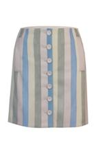 Alejandra Alonso Rojas Fuensanta Leather Skirt