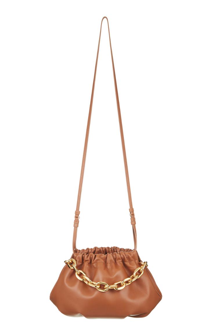 The Volon Gabi Chain-embellished Leather Shoulder Bag
