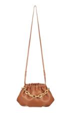 The Volon Gabi Chain-embellished Leather Shoulder Bag