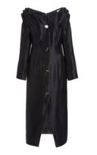 Rejina Pyo Tomi Button-detailed Silk Off-the-shoulder Midi Dress