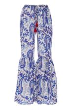 Figue Brielle Printed Silk Pants