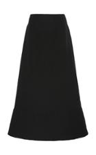 Moda Operandi The Row Dora Silk A-line Midi Skirt Size: 0