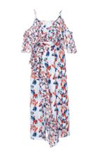Tanya Taylor Floral Ikat Lorena Dress