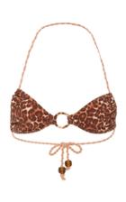 Tropic Of C Lira Ring Detailed Bikini Top