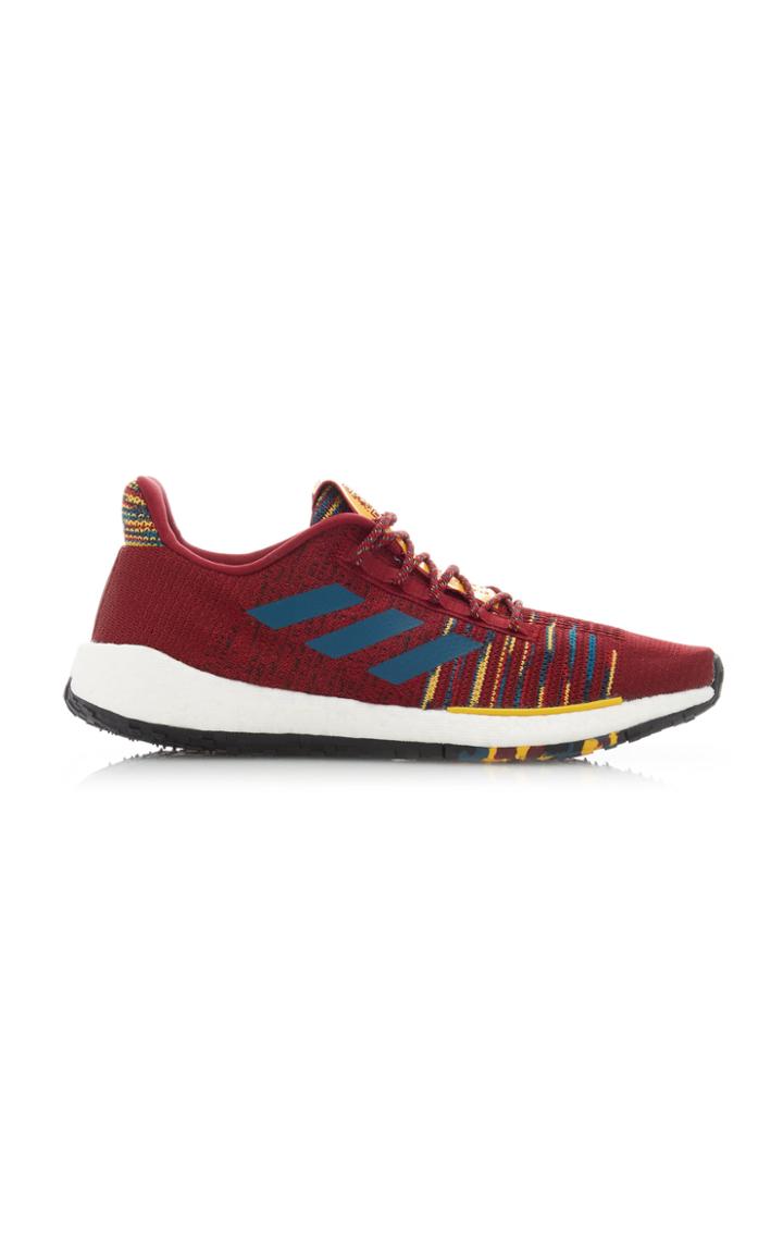 Adidas X Missoni Pulseboost Knitted Running Sneakers