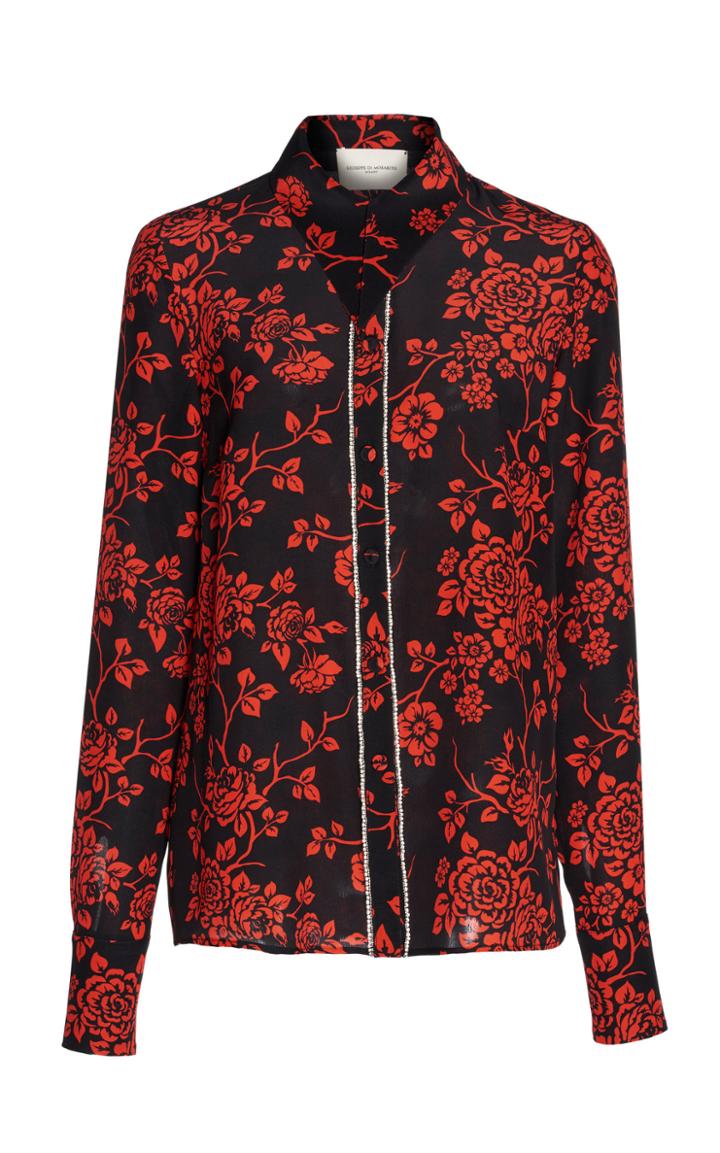 Giuseppe Di Morabito Printed Silk Shirt