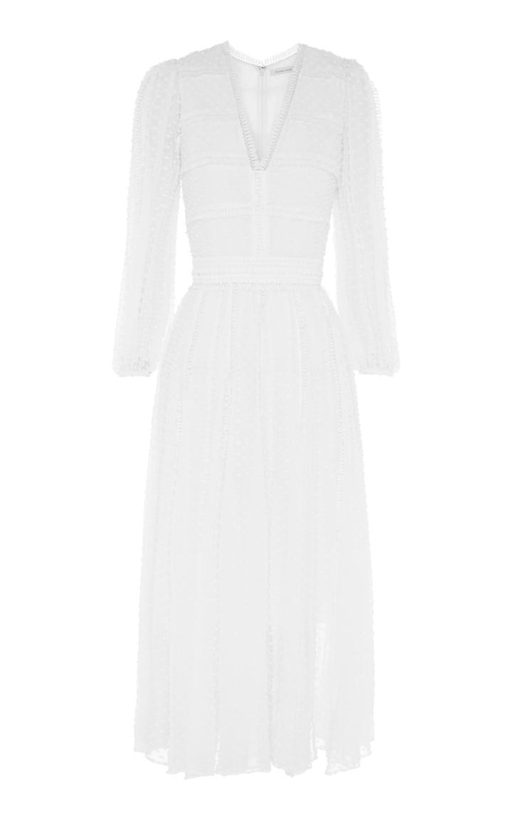 Rachel Gilbert Ollie Spotted Silk Dress