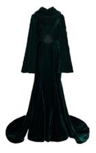 Bazza Alzouman Zahra Velvet Turtleneck Gown