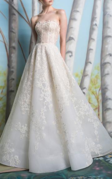 Isabelle Armstrong Tobi Embroidered Ballgown