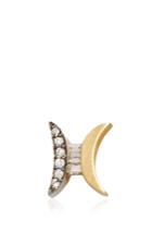 Paola Van Der Hulst Gold And Diamond Baguette Tonali Stud Earrings