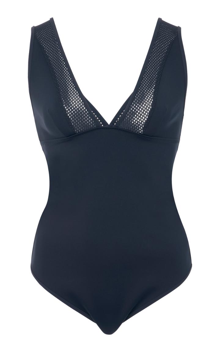 Stella Mccartney Mesh-trimmed One-piece Swimsuit