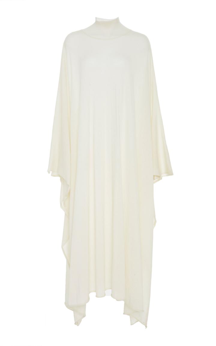 Ryan Roche Turtleneck Caftan Dress