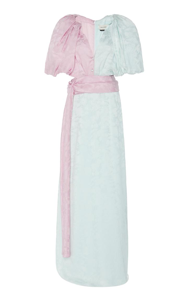 Moda Operandi Hellessy Indya Printed Colorblocked Dress Size: 0