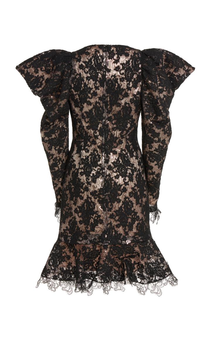 Moda Operandi Silvia Tcherassi Ginger Embellished Lace Mini Dress