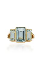 Yi Collection 18k Gold And Aquamarine Ring