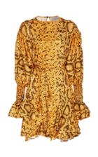 Preen By Thornton Bregazzi Lupita Printed Mini Dress