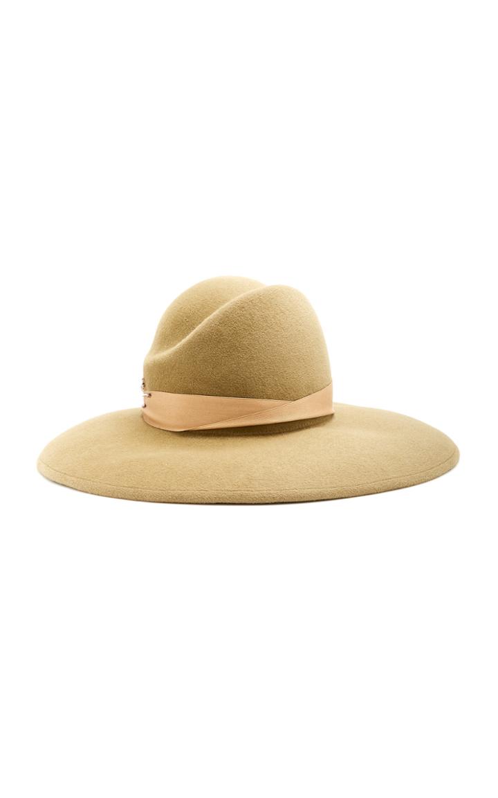 Yestadt Millinery Ramona Ribbon-trimmed Felt Hat
