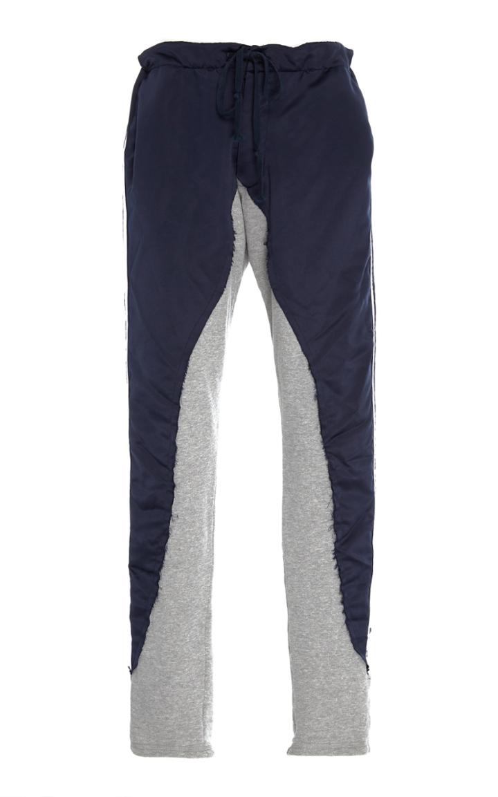Greg Lauren Satin Terry Long Pant