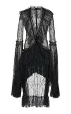 Amen Couture Tiered Lace Dress