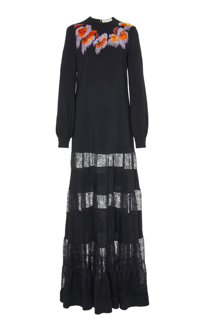 Emilio Pucci Embellished Long Dress