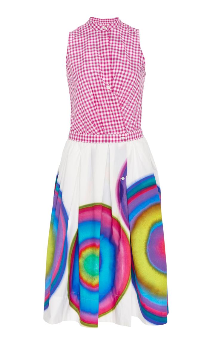 Sara Roka Jinta Sleeveless Shirt Dress