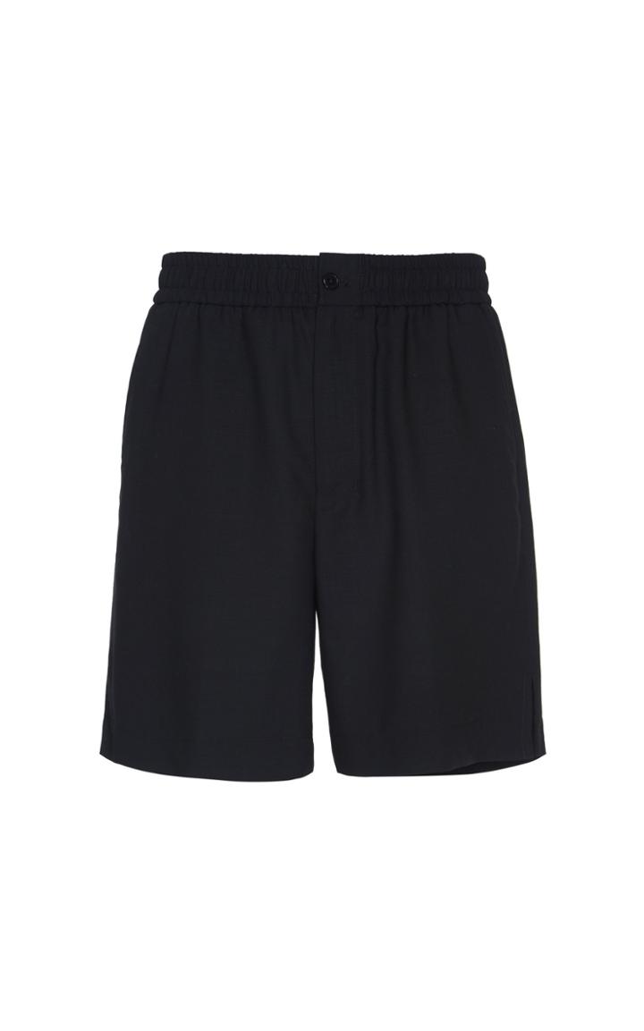 Ami Wool Bermuda Shorts