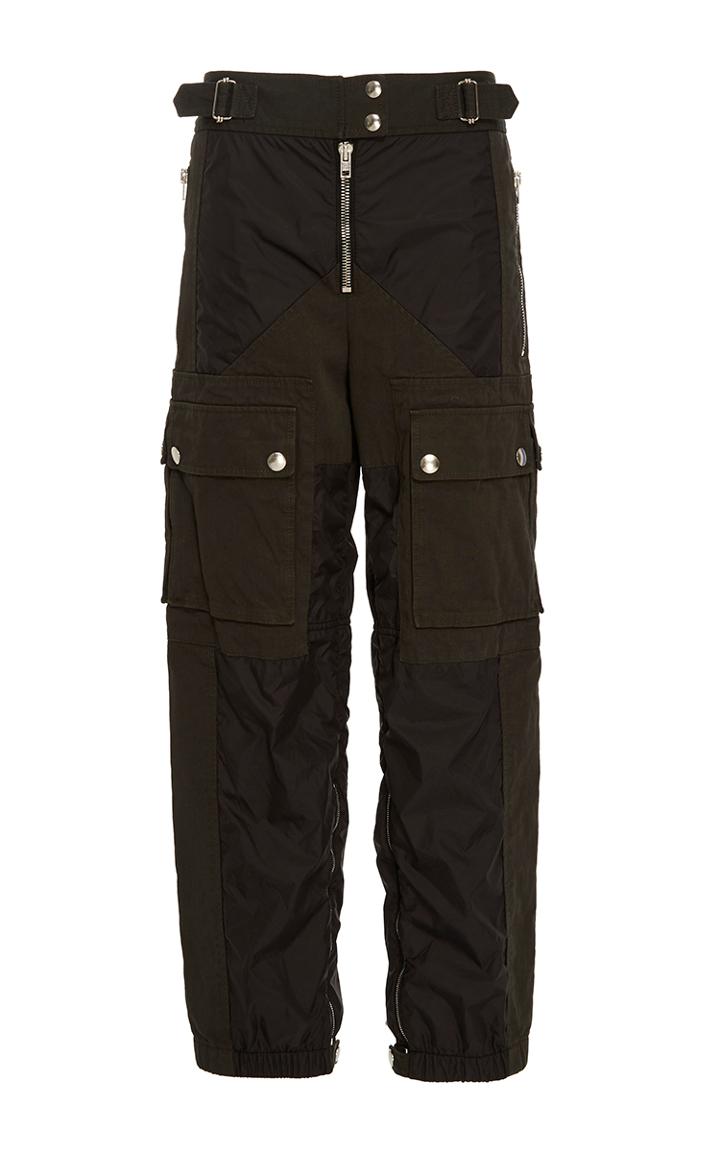 Alexander Wang Cotton Crepe Cargo Pant