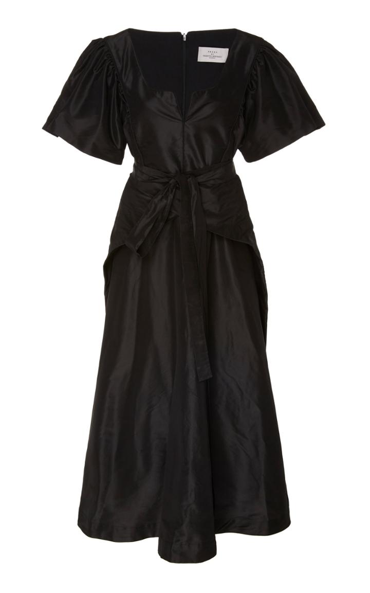 Preen By Thornton Bregazzi Jayda Belted Midi Dress