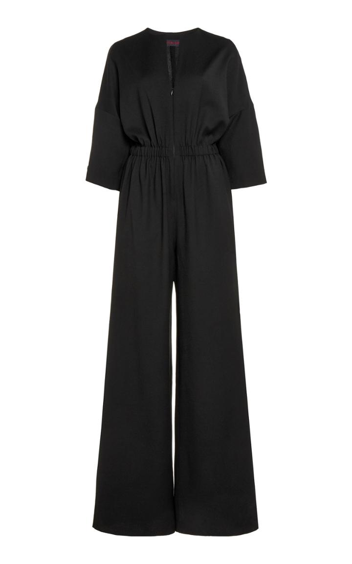 Moda Operandi Martin Grant Wide-leg Wool Jumpsuit