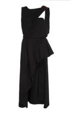 Isa Arfen Washed Poplin Asymmetric Top