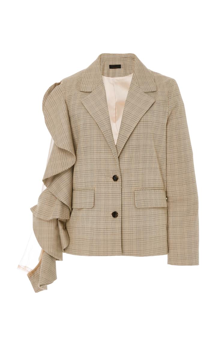 Maki Oh Ruffle Sleeve Jacket