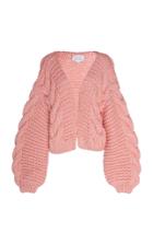 I Love Mr. Mittens Cable-knit Wool Cardigan Size: Xs/s