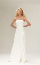 Savannah Miller Ida Sweetheart Crepe Strapless Gown