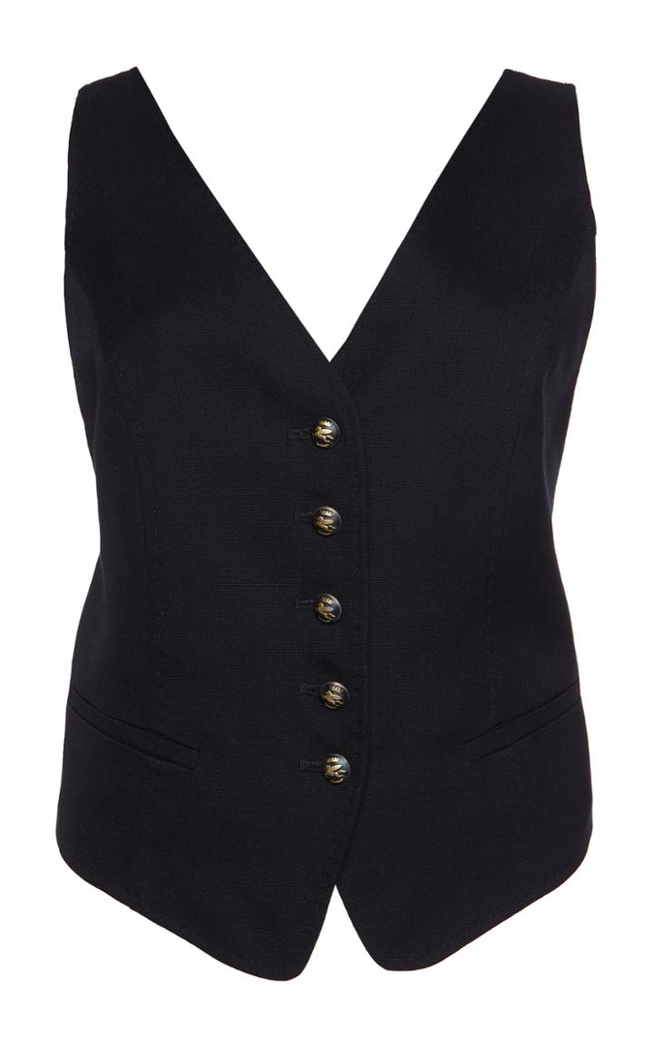 Moda Operandi Etro Crepe Crossover-back Vest