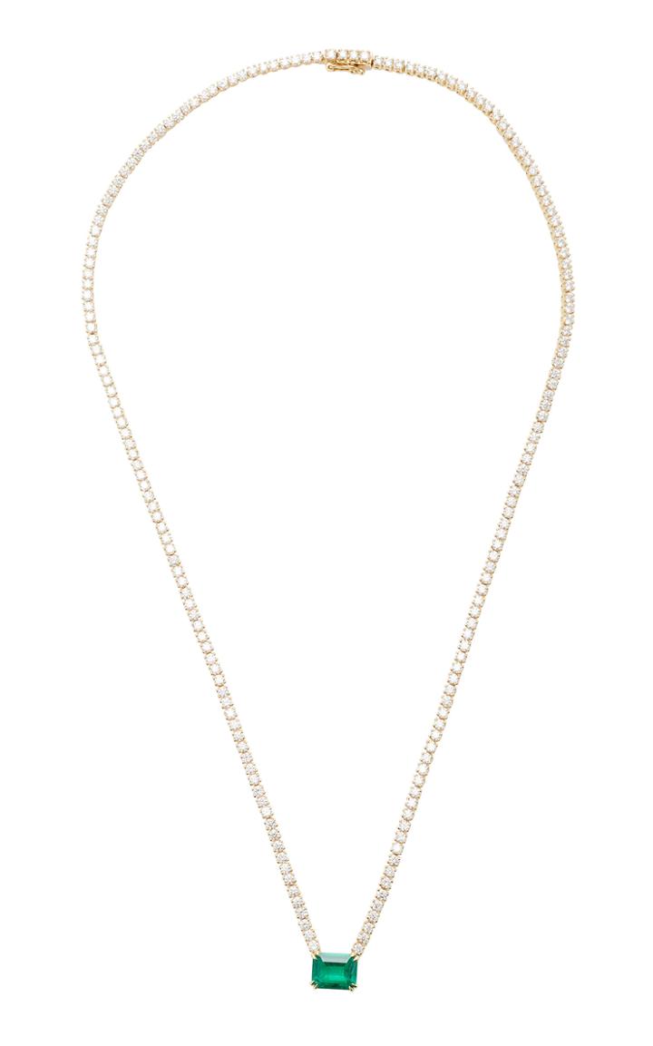 Anita Ko One-of-a-kind Emerald Hepburn Choker