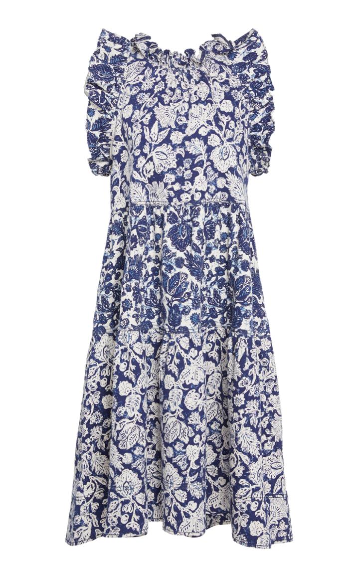 Ulla Johnson Talita Floral Cotton Dress