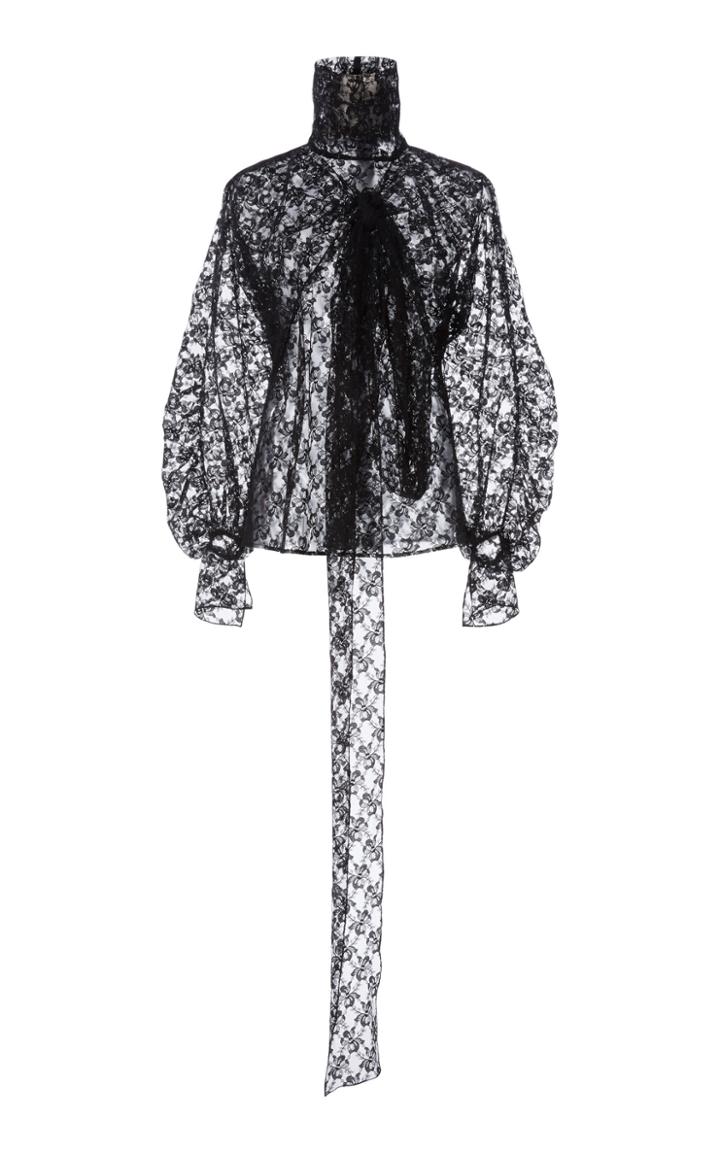 Christopher Kane Bow Lace Blouse