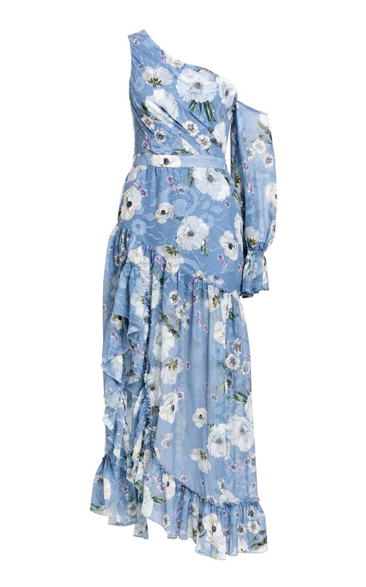 We Are Kindred Tabitha Asymmetric Maxi Dress