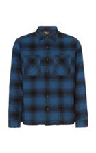 Rrl Towns Camp Plaid Cotton-blend Flannel Shirt Size: S