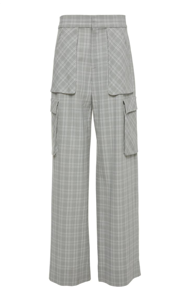 Prabal Gurung Wer Plaid Cargo Pant