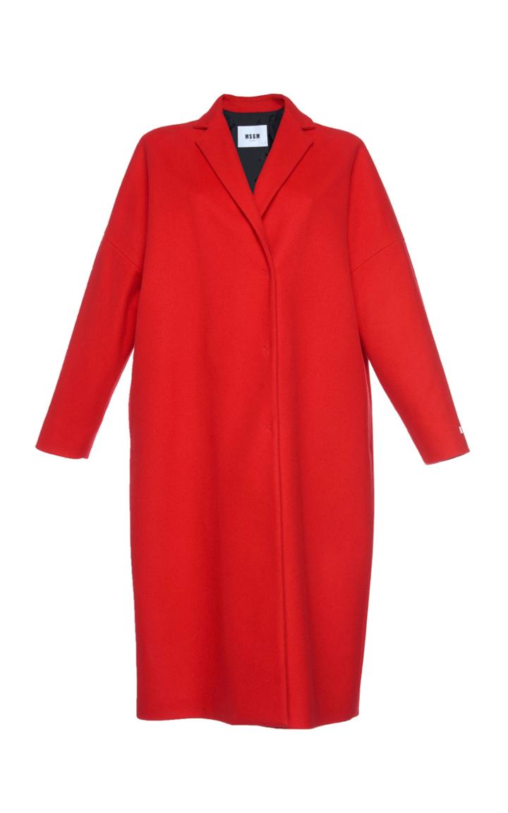 Msgm Rose Coat