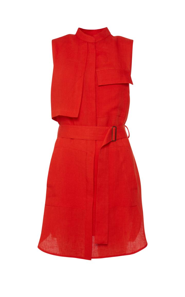 Moda Operandi Bondi Born Sergeant Linen Dress