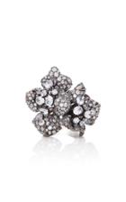 Anabela Chan 18k Black Gold And Diamond Bloomingdale Ring