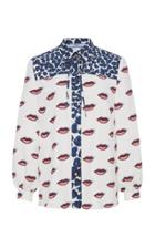 Prada Printed Button Down Top