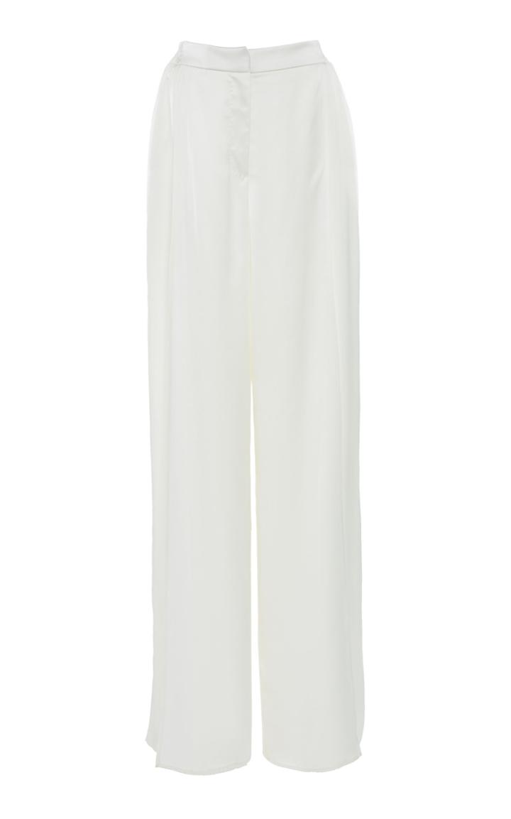 Agnona Satin Panel Pants