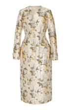Brock Collection Floral Brocade Coat