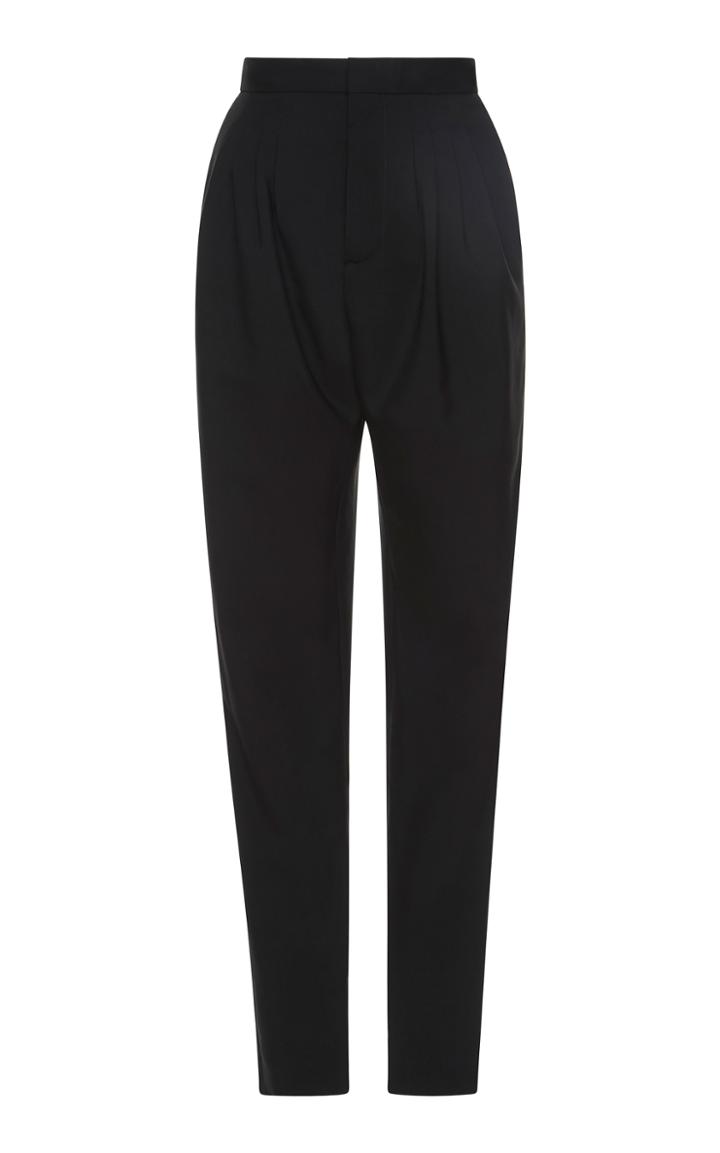 Lanvin High Waisted Straight Leg Trousers