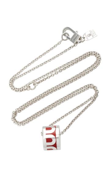 Davidor L'arc 18k White Gold Necklace