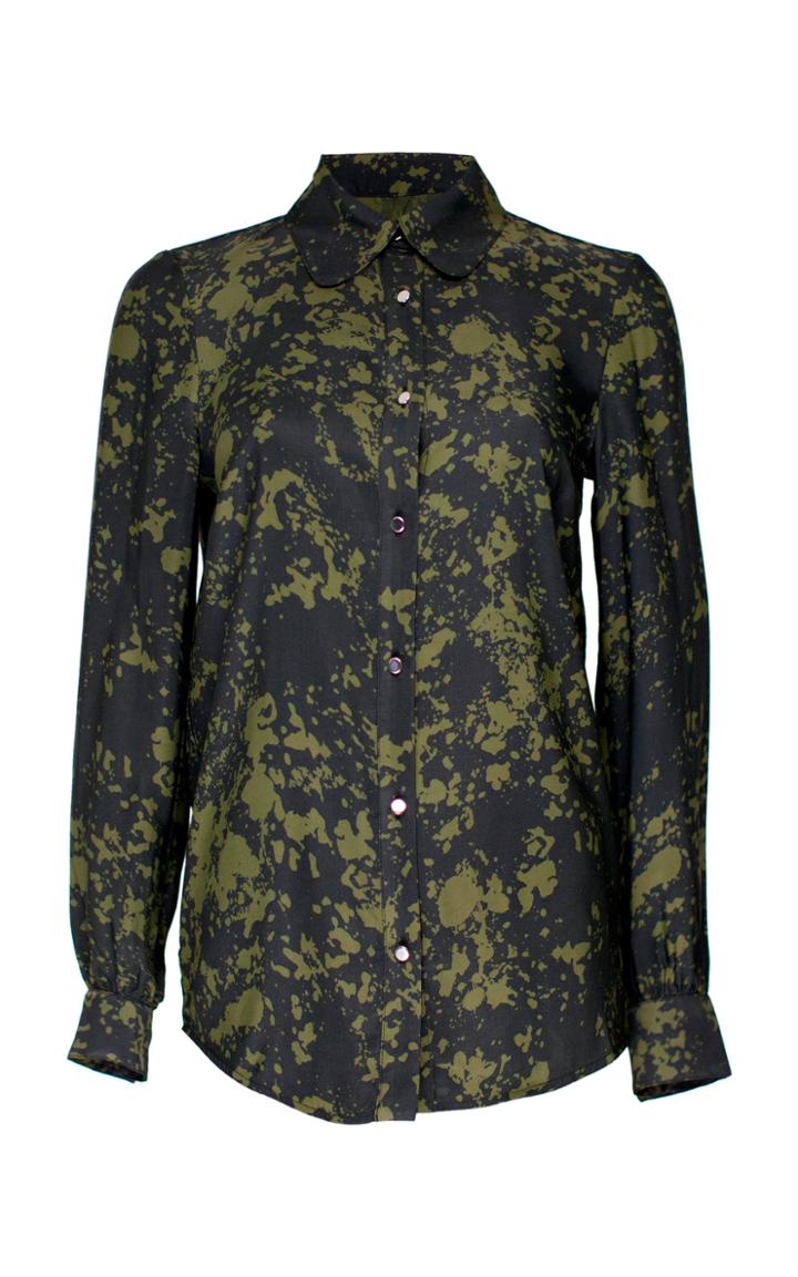 Baum Und Pferdgarten Mariana Camouflage Button Up Shirt
