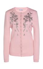 Paco Rabanne Hand Embroidered Wool Cardigan